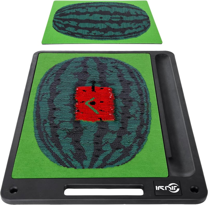 JIUYIBC Golf Mat Pro Premium Swing Training Mat for Analyzing Swing Path and Ball Impact, Replaceable Golf Practice Mats for Indoor Outdoor Hitting Training, Gifts for Men - Image 1